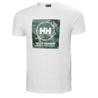 Koszulki męskie - Męska Koszulka z krótkim rękawem HELLY HANSEN CORE GRAPHIC T 53936_002 – Biały - miniaturka - grafika 1