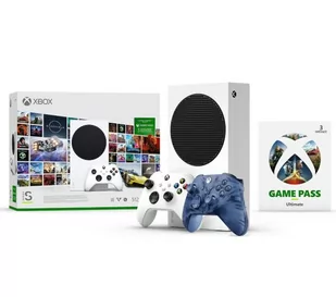Xbox Series S - 512GB - Game Pass Ultimate 3 m-ce - dodatkowy pad (wersja specjalna stormcloud vapor) - Kup na Raty - RRSO 0% - Konsole Xbox - miniaturka - grafika 1