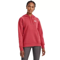 Bluzy sportowe damskie - Bluza damska Under Armour Essential Fleece Hoodie - miniaturka - grafika 1
