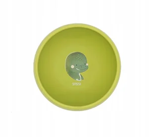 SASSI Miska silikonowa z przyssawką Dinozaur - Miseczki i talerzyki dla dzieci - miniaturka - grafika 1