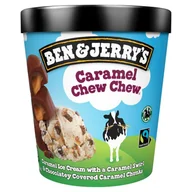Lody i desery lodowe - Ben & Jerry's Caramel Chew Chew Lody 465 ml - miniaturka - grafika 1