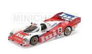 Samochody i pojazdy dla dzieci - Minichamps Porsche 962 C Brun Motorsport #2 3R 1:18 155876502 - miniaturka - grafika 1