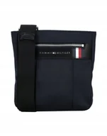 Torebki damskie - Saszetka męska Tommy Hilfiger, nylonowa, granatowa, nerka, torba - miniaturka - grafika 1