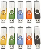 Pendrive - Intenso Basic Line pamięć USB 16 GB USB Typu-A 2.0 Czarny, Niebieski, Zielony, Pomarańczowy, Żółty - miniaturka - grafika 1