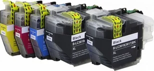 Tusz Brother 5x Tusz Do Brother LC-3619 65/20ml CMYK - Tusze oryginalne - miniaturka - grafika 1