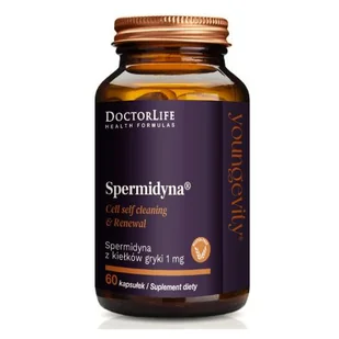 Doctor Life Spermidyna z kiełków gryki 1mg, 60 kaps. - Witaminy i minerały - miniaturka - grafika 1