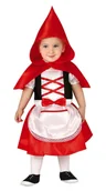Stroje karnawałowe - Kostium malucha Czerwony Kapturek-80-92cm - miniaturka - grafika 1
