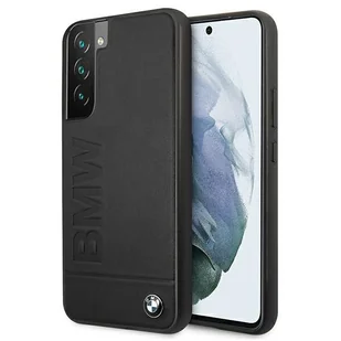 BMW Etui BMHCS22SSLLBK S22 S901 czarny/black hardcase Signature Logo Imprint BMW000451-0 - Etui i futerały do telefonów - miniaturka - grafika 1