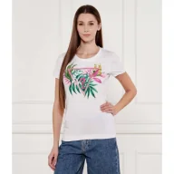 Koszulki i topy damskie - GUESS T-shirt Slim Fit - miniaturka - grafika 1