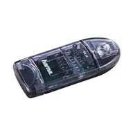 Czytniki kart pamięci - Hama Czytnik CZYTNIK KART SD/microSD USB 3.0 ANTRACYT 1241940000 - miniaturka - grafika 1
