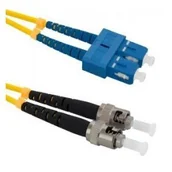 Patchcordy - Qoltec Optic Patchcord SC/UPC ST/UPC SM 9/125 G652D 3m 54061 - miniaturka - grafika 1