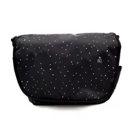 Torby i organizery dla mam - My Bag's Torba do wózka Flap Bag Confetti Black - miniaturka - grafika 1