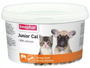 Beaphar Junior Cal - Preparat Wapniowy 200G - Suplementy i witaminy dla kotów - miniaturka - grafika 1
