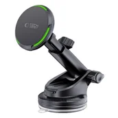 Uchwyty samochodowe do telefonów - Uchwyt samochodowy TECH-PROTECT QI2 MagSafe Wireless Charger 15W Czarny - miniaturka - grafika 1