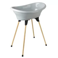 Wanienki dla dzieci - Thermobaby, Wanienka Vasco, zestaw, Szara - miniaturka - grafika 1