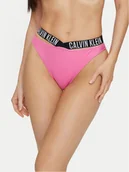 Stroje kąpielowe - Calvin Klein Swimwear Dół od bikini KW0KW02391 Różowy - miniaturka - grafika 1