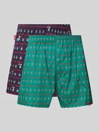Majtki męskie - Bokserki z nadrukiem z motywem w zestawie 2 szt. model ‘Jolly Ass’ - miniaturka - grafika 1