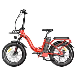 FAFREES F20 Max Czerwony - Rowery elektryczne - miniaturka - grafika 2