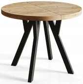 Stoły - Stół rozkładany Ovo 80/130 okrągły - miniaturka - grafika 1