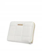 Portfele - Portfel Damski Pikowany Średni Na Karty PUCCINI Jasnobeżowy BLP833A 6B - miniaturka - grafika 1