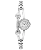 Zegarki damskie - Guess Chloe zegarek damski srebrny na bransolecie GW0756L1 - miniaturka - grafika 1