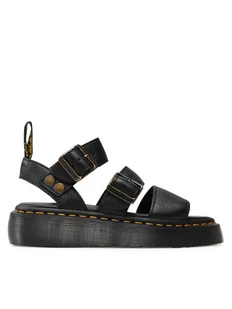 Dr. Martens Sandały Gryphon Quad 25720001 Czarny - Sandały damskie - miniaturka - grafika 1