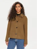 Kurtki damskie - Tommy Hilfiger Kurtka przejściowa WW0WW42625 Brązowy Regular Fit - miniaturka - grafika 1