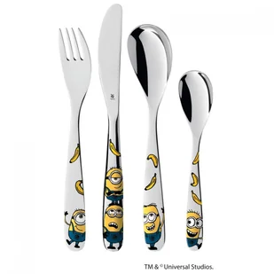 WMF Zestaw sztućców dla dzieci 4 el. Minionki 1286076040 - Sztućce dla dzieci - miniaturka - grafika 6