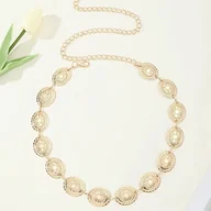 Inne - TEMU Wysokiej Klasy 'owy Pasek do Sukienki, Modny Dekoracyjny Pas dla Kobiet - miniaturka - grafika 1