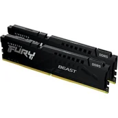 Pamięci RAM - Kingston Fury Beast Black 64GB 2x32GB 5600MHz DDR5 CL40 KF556C40BBK2-64 - miniaturka - grafika 1