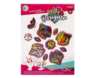 Prace ręczne dla dzieci - KOLOROWY ZESTAW KORALIKÓW DO TWORZENIA BIŻUTERII - miniaturka - grafika 1