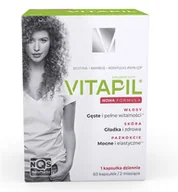 Włosy, skóra, paznokcie - HOLBEX Vitapil biotyna + bambus 60 tabletek - miniaturka - grafika 1