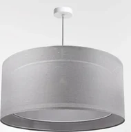 Lampy sufitowe - Lampa wisząca DUO LEN LIGHT 005-60 szara/beżowa BPS KONCEPT - miniaturka - grafika 1