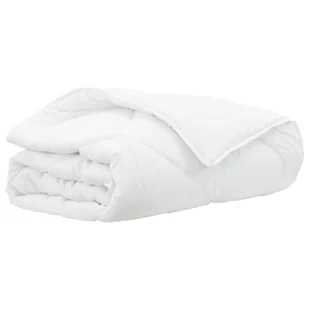 vidaXL Koce i Kołdry Biały 260 x 220 cm Mikrofibra - Koce - miniaturka - grafika 1