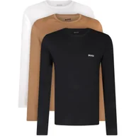 Koszulki męskie - BOSS BLACK Longsleeve 3-pack Classic Regular Fit - miniaturka - grafika 1