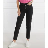 Spodnie damskie - CALVIN KLEIN JEANS Jeansy | Mom Fit - miniaturka - grafika 1