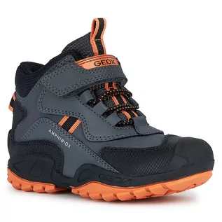 Buty dla chłopców - Śniegowce Geox Jr New Savage B Abx J261WB 050BU C0904 D Dk Grey/Orange - grafika 1