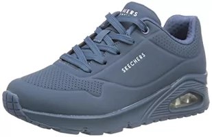 Skechers Damskie trampki UNO, niebieskie, 6 UK - Trampki damskie - miniaturka - grafika 1