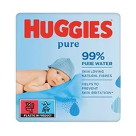 Chusteczki nawilżane - Huggies chusteczki nawilżane Pure 3 x 56 szt 3-pack - miniaturka - grafika 1