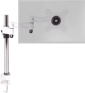 Duronic DM351X3 We Uchwyt do monitora ekranu biały - Uchwyty do monitorów - miniaturka - grafika 1