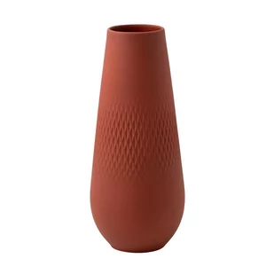 Villeroy & Boch Wazon wysoki CARRÉ z kolekcji MANUFACTURE COLLIER TERRE - Wazony i flakony - miniaturka - grafika 1