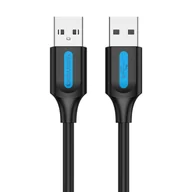 Kable komputerowe i do monitorów - Kabel USB 2.0 Vention COJBG 2A 1,5m czarny PVC - miniaturka - grafika 1