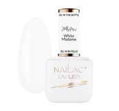 Żele do paznokci - Nailac NAILAC Żel w butelce JellyMe! White Madame 7 ml NAI000510 - miniaturka - grafika 1