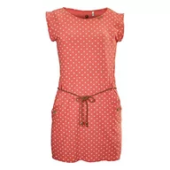 Sukienki - Killtec letnia sukienka damska, czerwony, 38 - miniaturka - grafika 1