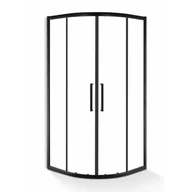 Kabiny z hydromasażem - Baliv Kabina prysznicowa Alice DUK-4822 80 czarna - miniaturka - grafika 1