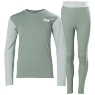 Pozostała odzież narciarska - Helly Hansen HH Lifa Active, zestaw, junior, jasnozielony - miniaturka - grafika 1
