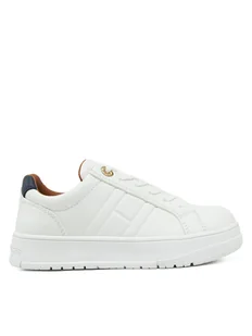 Tommy Hilfiger Sneakersy Low Cut Lace-Up Sneaker T3X9-33857-1355 M Biały - Buty dla chłopców - miniaturka - grafika 1