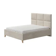 Łóżka - Łóżko RIFF NEW CONCEPT tapicerowane : Rozmiar - 180x200, Tkanina - Grupa I, Pojemnik  - Bez pojemnika, Nogi - Metalowa czarna, Grubość ramy - 5 cm - miniaturka - grafika 1