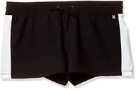 Spodenki damskie - Hurley Hurley Damskie szorty skateboardowe W Supersuede Volley czarny czarny l CJ6874 - miniaturka - grafika 1