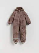 Kombinezony dla dzieci - Reserved - Wodoodporny kombinezon - brązowy - miniaturka - grafika 1